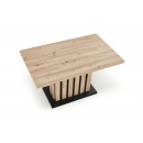 Стол обеденный HALMAR LAMELLO дуб артизан/черный 160-210/90